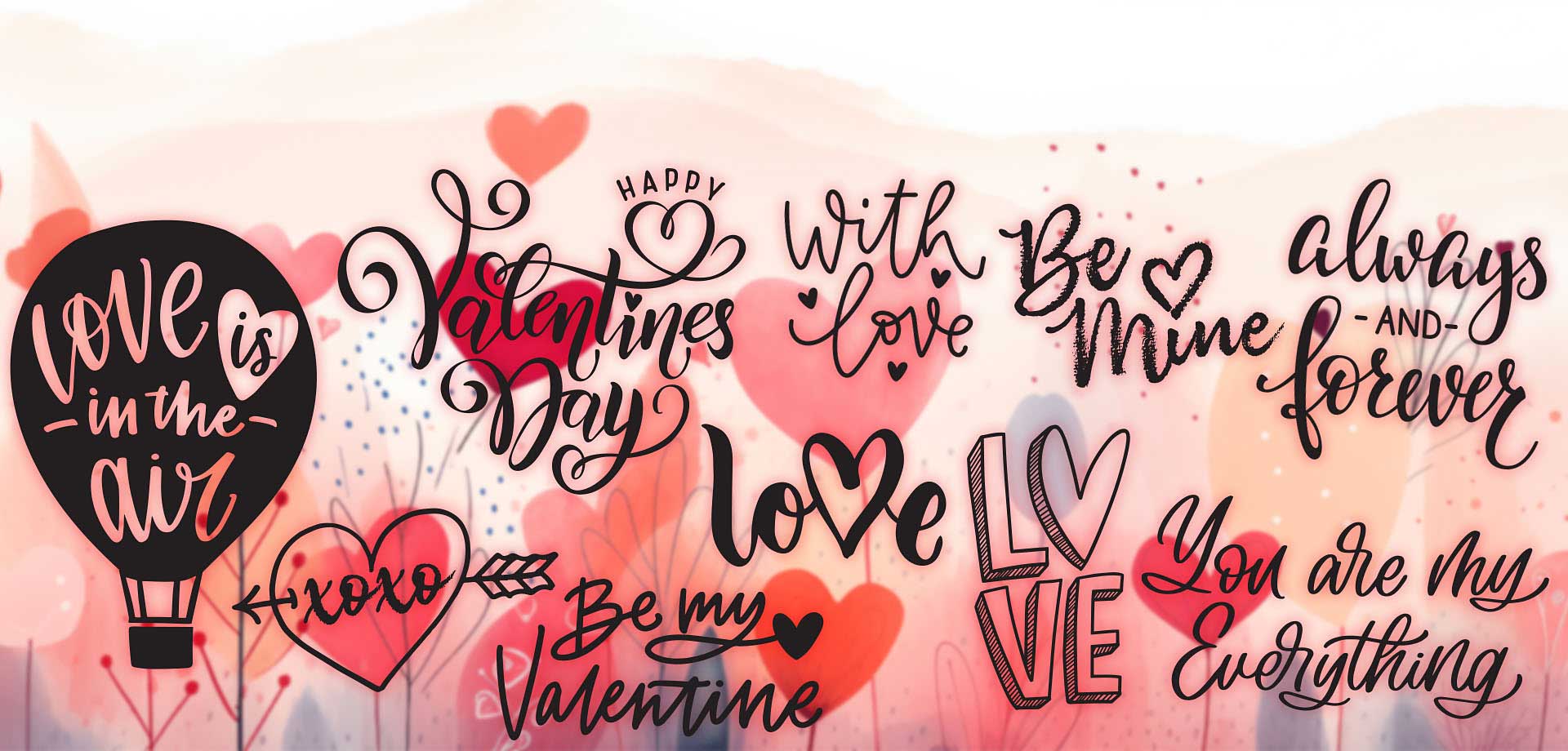 Valentine Stamps From Verses Rubber Stamps