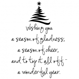 Cling Mount Stamp: A Season of Gladness CH0143fCL