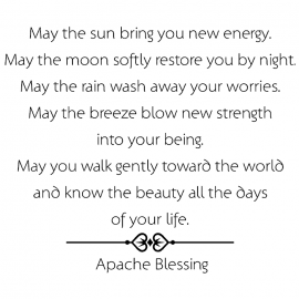Cling Mount Stamp: Apache Blessing QQ0838FCL