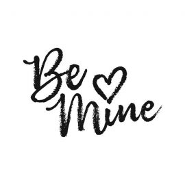 Cling Mount Stamp: Be Mine RR1120BCL