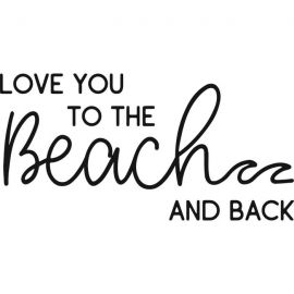 Cling Mount Stamp: Beach Loves Waves MC0734DCL