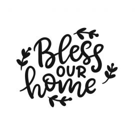 Cling Mount Stamp: Blessed Home AU0023CCL