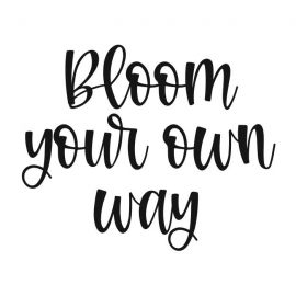 Cling Mount Stamp: Bloom Your Way - EA0275CCL