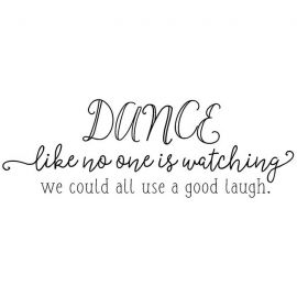 Cling Mount Stamp: Dance Laugh MC0727FCL