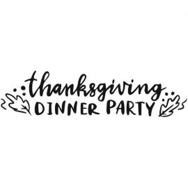 Cling Mount Stamp: Dinner Party AU0025BCL