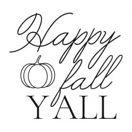 Cling Mount Stamp: Fall Y'All AU0027CCL