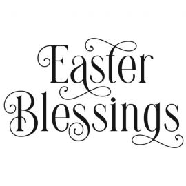 Cling Mount Stamp: Fancy Easter Blessings EA0270CCL