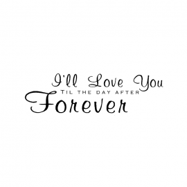 Cling Mount Stamp: Forever RR0712DCL