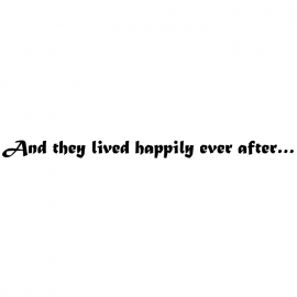 Cling Mount Stamp: Happily Ever After MA0324CCL