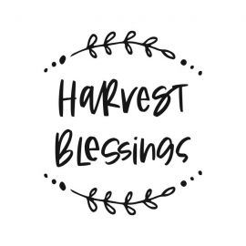 Cling Mount Stamp: Harvest Blessings AU0020CCL