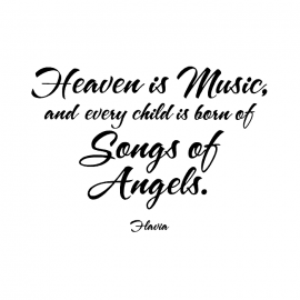 Cling Mount Stamp: Heaven is Music FM0240FCL