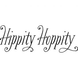 Cling Mount Stamp: Hippity Hoppity - EA0271BCL
