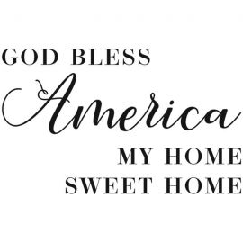 Cling Mount Stamp: Home Sweet Home MC0716ECL