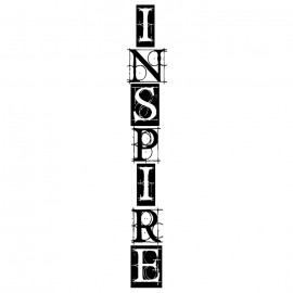 Cling Mount Stamp: Inspire IN0233DCL