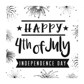 Cling Mount Stamp: July Fireworks MC0732DCL