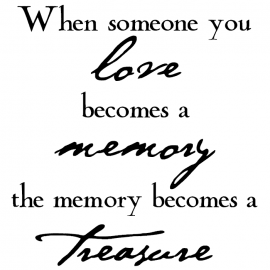 Cling Mount Stamp: Love Becomes a Memory SY0519ECL