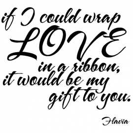 Cling Mount Stamp: Love in a Ribbon QQ0827ECL