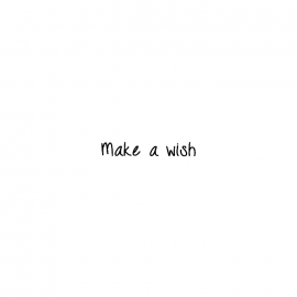 Cling Mount Stamp: Make a Wish MC0659ACL