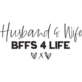 Cling Mount Stamp: Married BFFS MA0304CCL