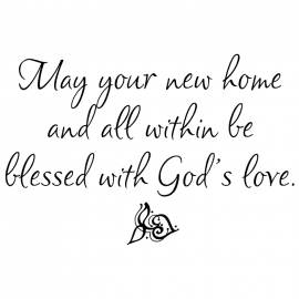 Cling Mount Stamp: New Home MC0628ECL