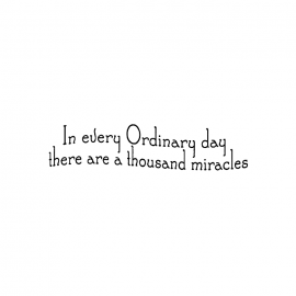 Cling Mount Stamp: Ordinary Day IN0244DCL