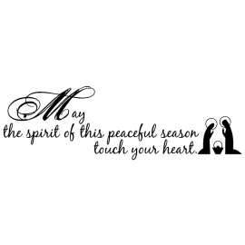 Cling Mount Stamp: Peaceful Season CH0148FCL