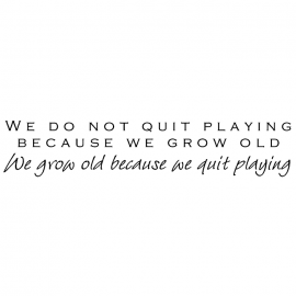 Cling Mount Stamp: Quit Playing BB0604DCL