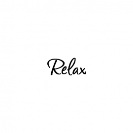 Cling Mount Stamp: Relax MC0657ACL