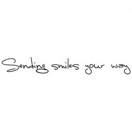 Cling Mount Stamp: Sending Smiles FS1120DCL