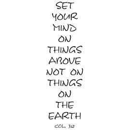 Cling Mount Stamp: Set Your Mind IN0227DCL