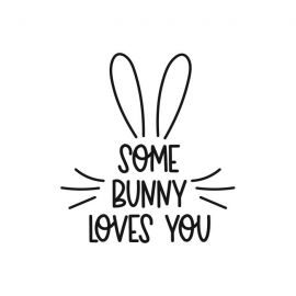 Cling Mount Stamp: Some Bunny - EA0272CCL