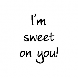 Cling Mount Stamp: Sweet On You RR0730CCL