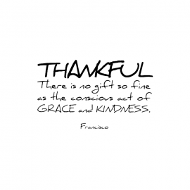 Cling Mount Stamp: Thankful GG0922DCL