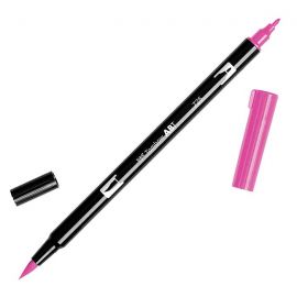 Tombow Dual Brush Pen: Rhodamine Red - TABT725