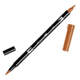 Tombow Dual Brush Pen: Burnt Sienna TABT947