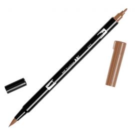 Tombow Dual Brush Pen: Saddle Brown TABT977