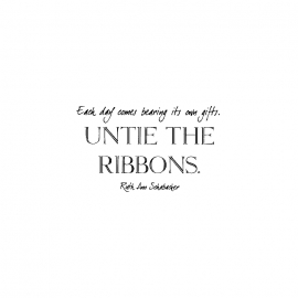 Cling Mount Stamp: Untie The Ribbons QQ0813DCL