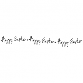 Cling Mount Stamp: Wavy Easter EA0256DCL