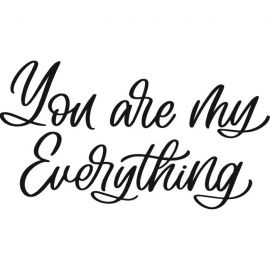 Cling Mount Stamp: You Are My Everything: RR1124CCL